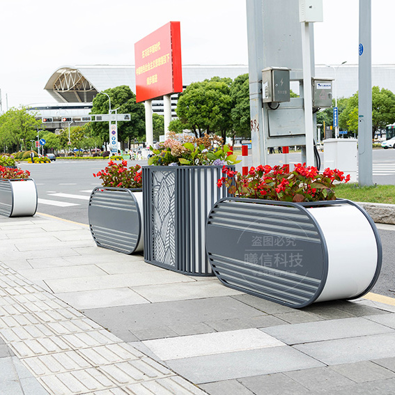 商業步行街花箱江蘇蘇州案例