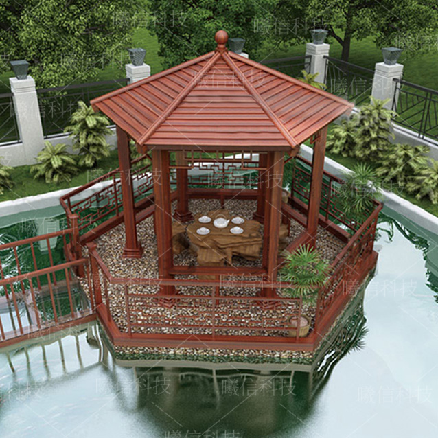 鋁合金涼亭古典款